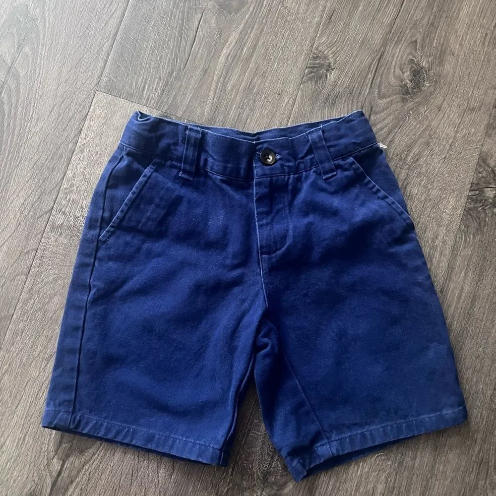 Janie and Jack Navy Blue Boy shorts size 4 T